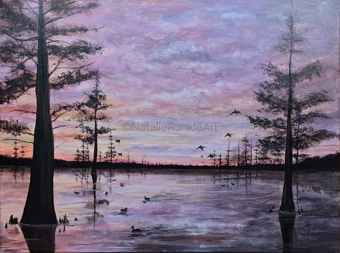 Landing at Dawn - Print