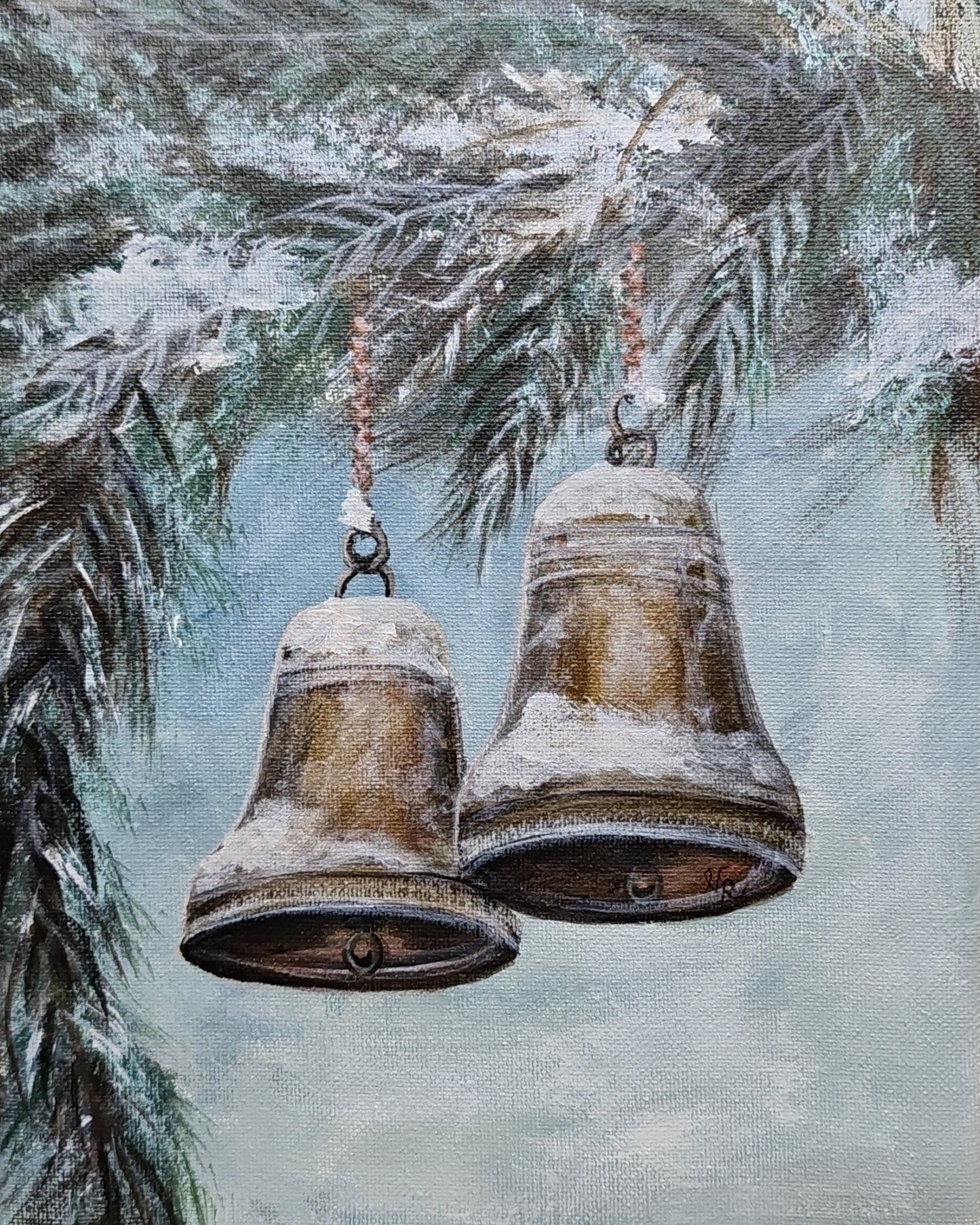 "Silent Night Bells" - Print