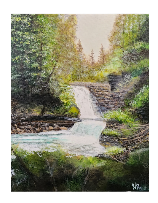 Montana Waterfall - Print