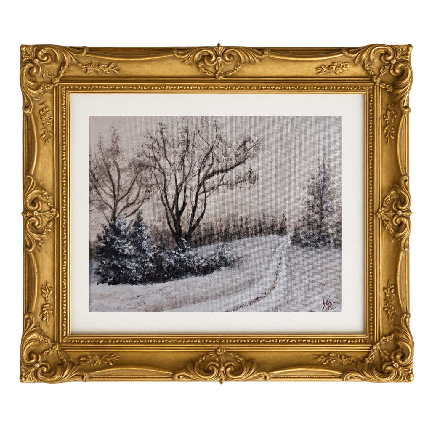 "Snowfallen Solitude" - Print