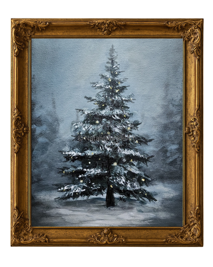 "Glowing Pine" - Print