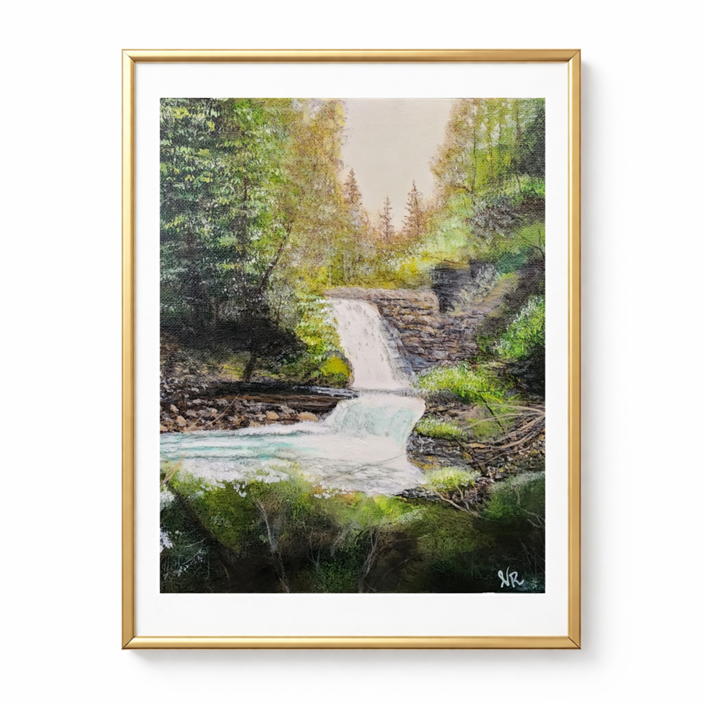 Montana Waterfall - Print