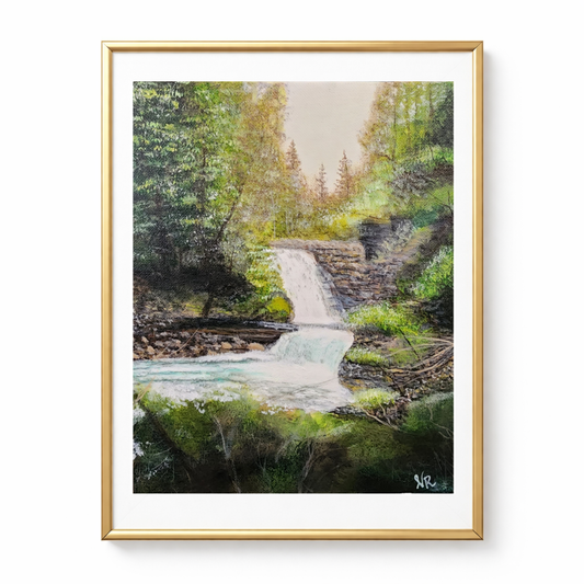 Montana Waterfall - Print
