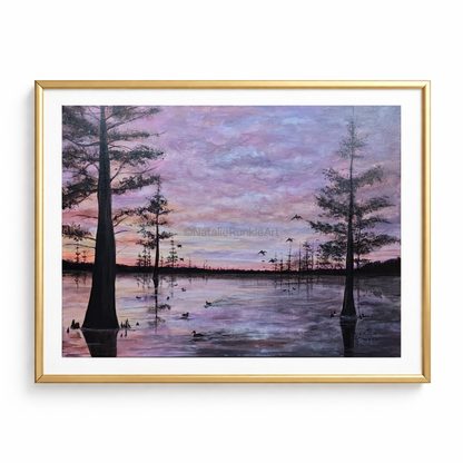 Landing at Dawn - Print