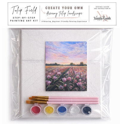 Tulip Field Art Kit - Designed by Natalie Runkle Art