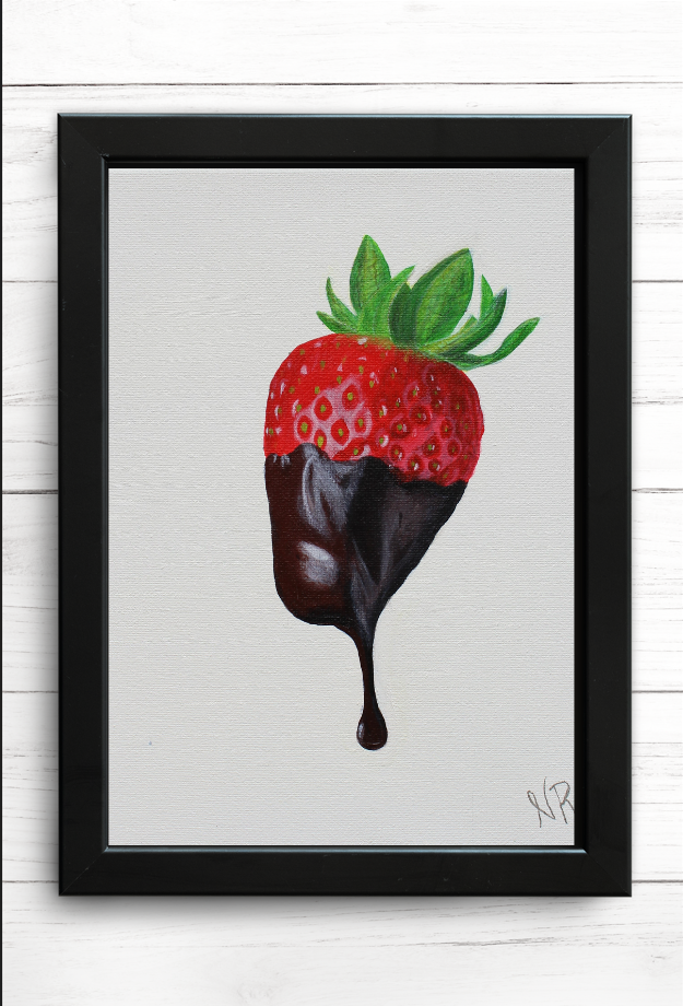 Chocolate Covered Strawberry - Print